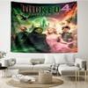 Wicked Print Tapestry, Backdrop, Easy Setup, Ideal for Bedroom, Office & Living Room, with Aesthetic Wall Hanging Decor.