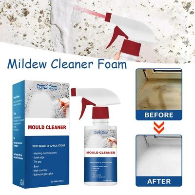 60ML Badreiniger Spray Kraftvoller Fleckenentferner Schnell Entfernen Entkalken Toilette Reinigungszubehör Senden Schwamm
