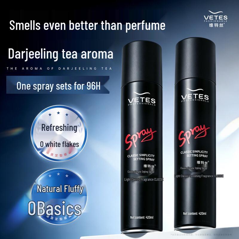 Vitres Men s Strong Hold Hair Styling Spray