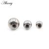 Alisouy 1PC Titanium Internal Thread 14G/16G/20G Replacement Ball Bead Lip Eyebrow Tongue Ear Tragus Belly Body Piercing Jewelry