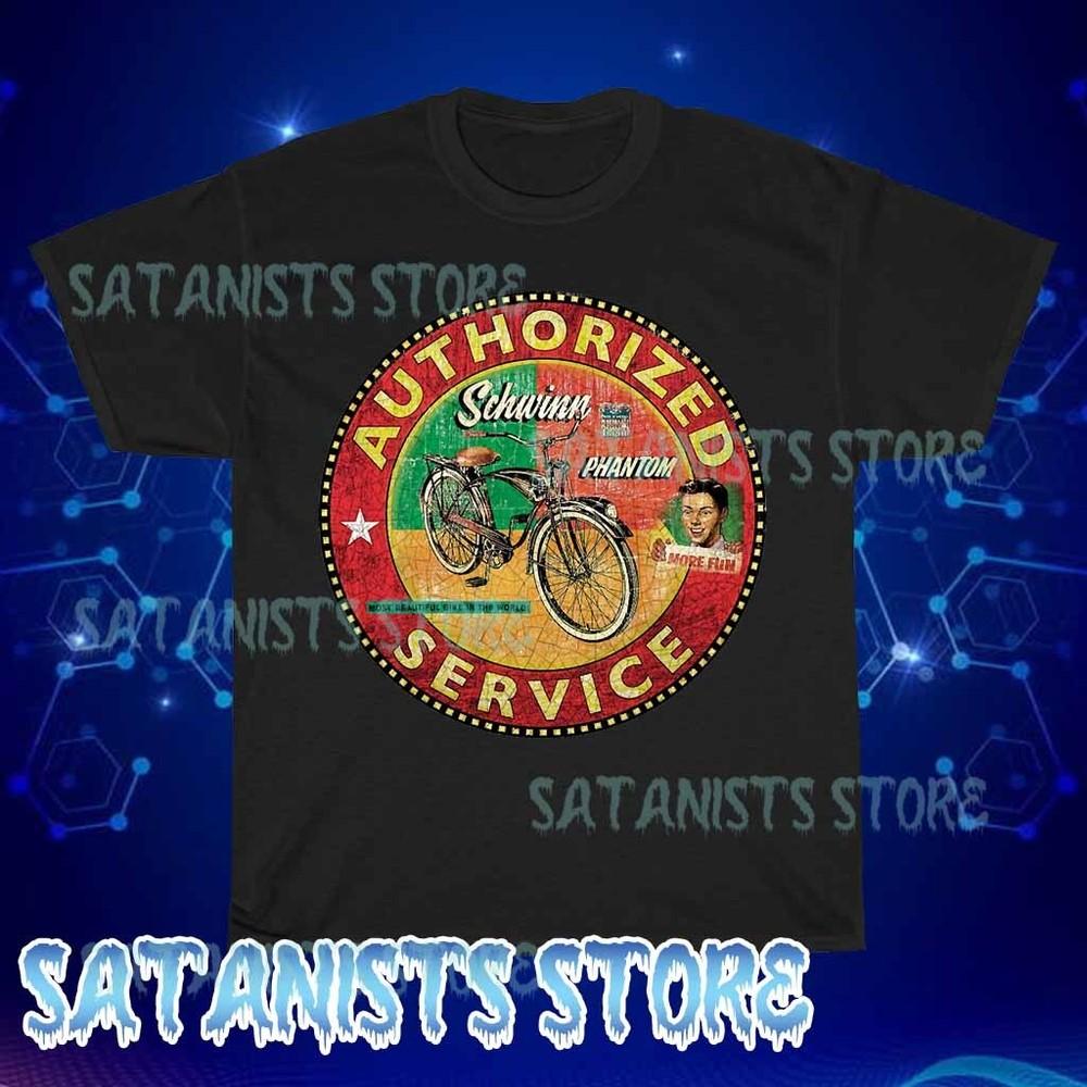 

New SCHWINN Bicycle Black T-shirt 1 Funny Size S to 5XL S