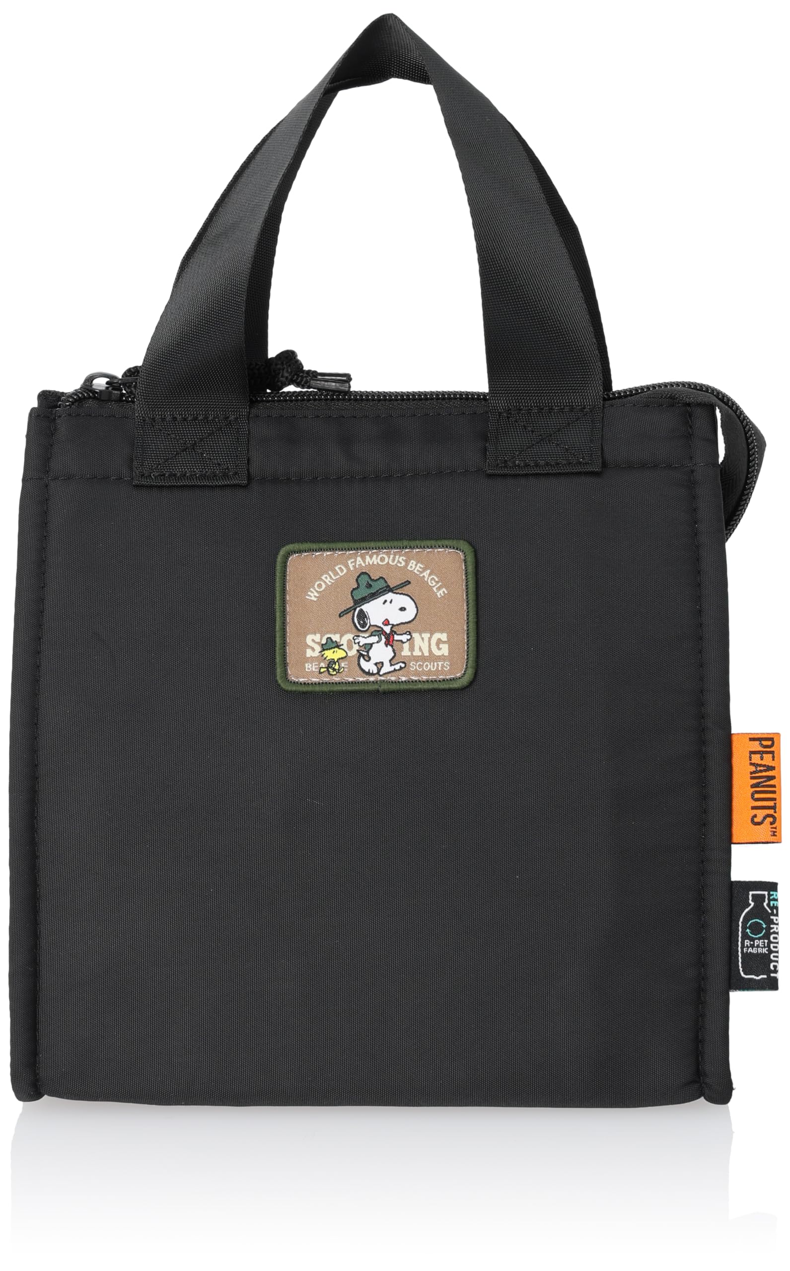 

Lunch Lunch Insulated Thermal Ice Pack Lunch Environmentally Friendly For Commuting to Work or Cute 0185 Black [Snoopy] Bag, Tote, Bag, Pocket, Bag,
