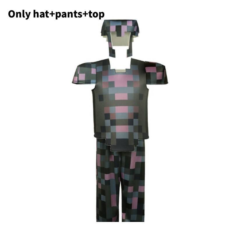 Character Minecraft Game Performance Cosplay Costumes Halloween Party Dress Up