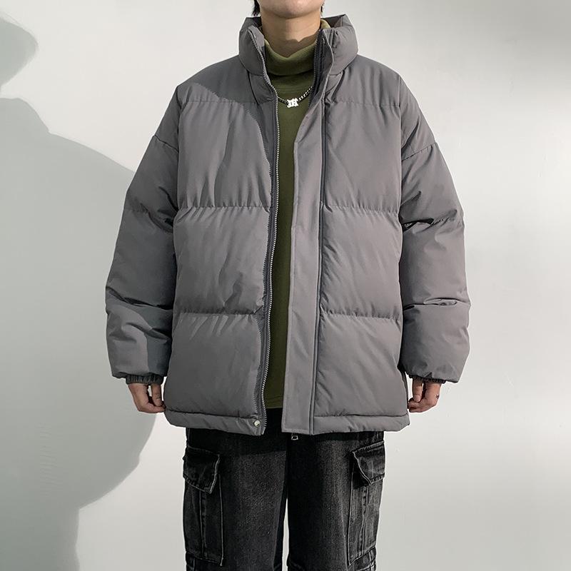M-8XL Large Size Stand-up Neck Cotton-padded Jacket for Men and Women of the Same Style, Loose Cotton-padded Clothing In Winter, Bread Clothing