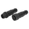 2pcs Male Female Terminators ABS Black Oil Resistant Heatproof Universal for NMEA 2000