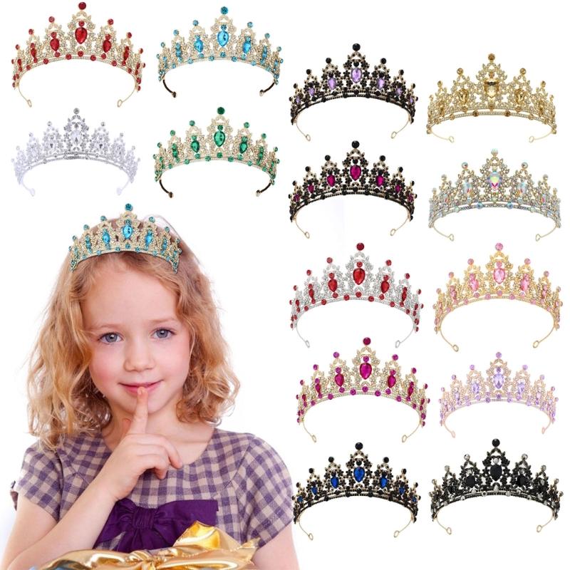 Hochzeit Haar Tiara Kristall Brautkrone Kopfschmuck Modisches Haarband Stirnband Haarschmuck Kopfschmuck Geschenk