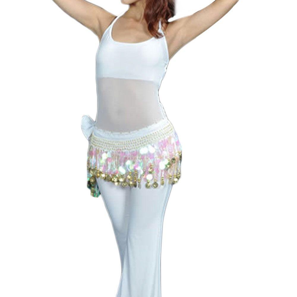 For Thailand/India/Arab Show Costumes Tassels Dancer Skirt Belly Dance Belt Hip Scarf Waist Chain