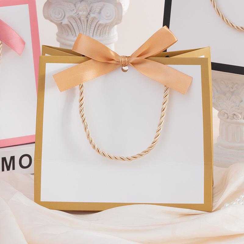 Cross-Border Wedding Favor Gift Bag - Creative Fresh White Candy Box Packaging
