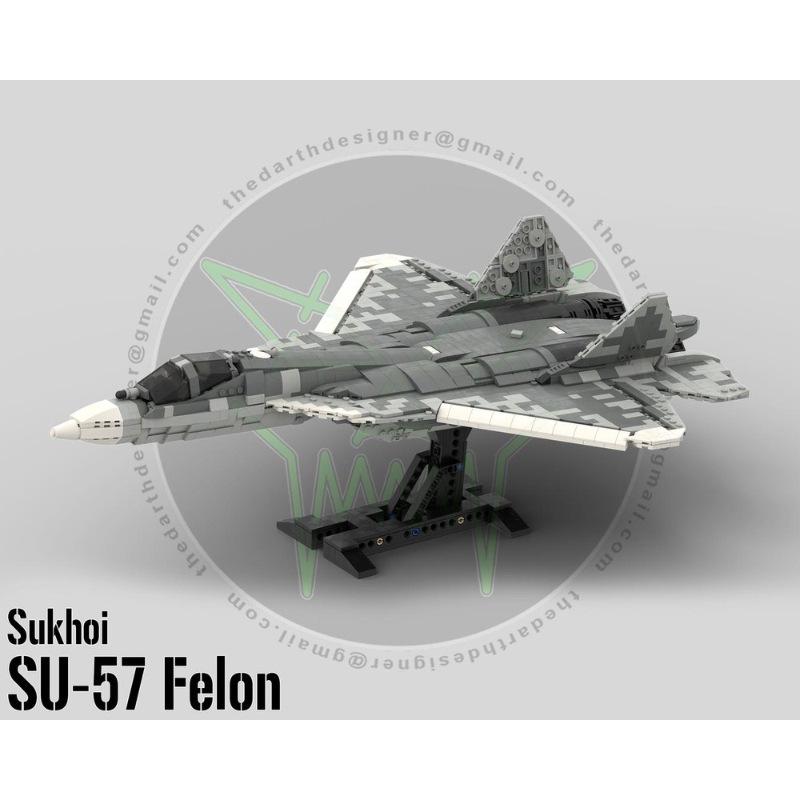 Sukhoi SU-57 Stealth Fighter Model - 1:70 Scale