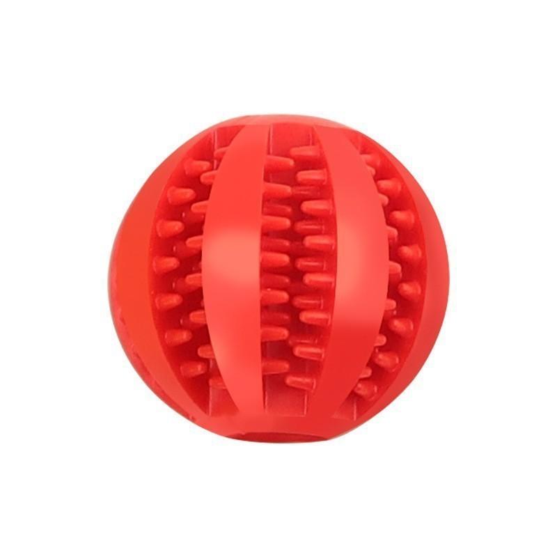 

Pet Toy Ball Plastic Sounding Toy With Bright Colors For Cats And Dogs Play Red