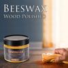 Solid Wood Furniture Beeswax - Waterproof Polishing Seasoning Care Wax, Effective Wood Maintenance Polisher for Furniture Care