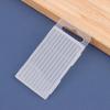 Scatola Vuota in Plastica per Punte a Spirale Scatola Portaoggetti Cassetta degli Attrezzi Accessori Utensili Punte per Legno 5/10 Fori Custodia Imballaggio Trasparente