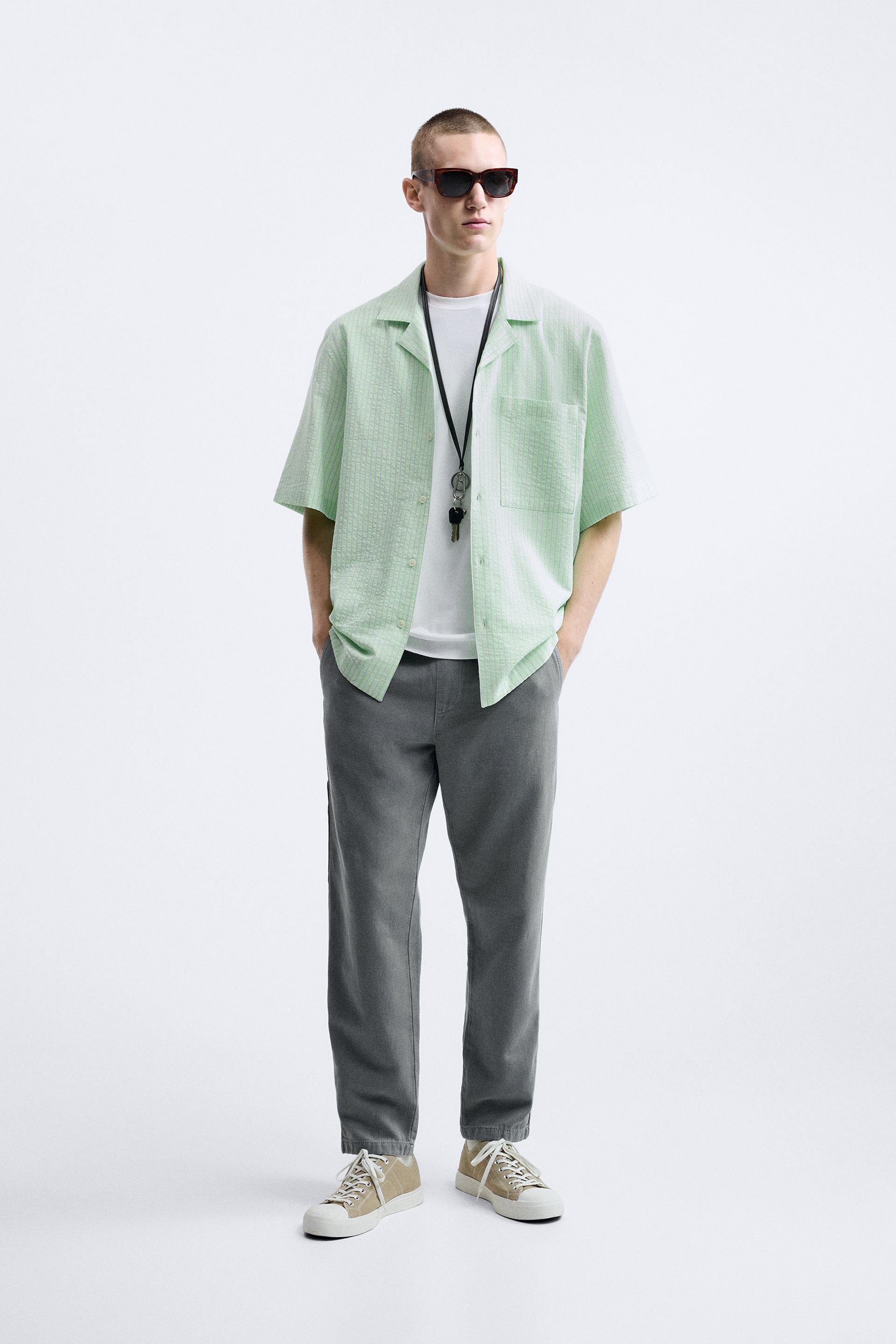 

БРЮКИ ИЗ ХЛОПКА И ЛЬНА