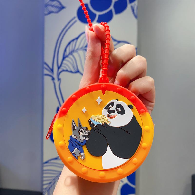 

Creative Cute Panda Silicone Bag Crayon Xiaoxin Children s Storage Bag Children s Toy Doll Machine Gifts and Accessories