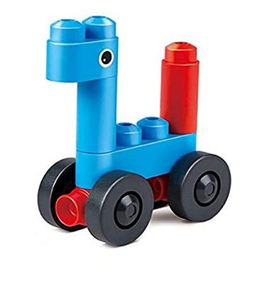 PolyM 760001 Washable Building Blocks Vehicles 6 Pieces