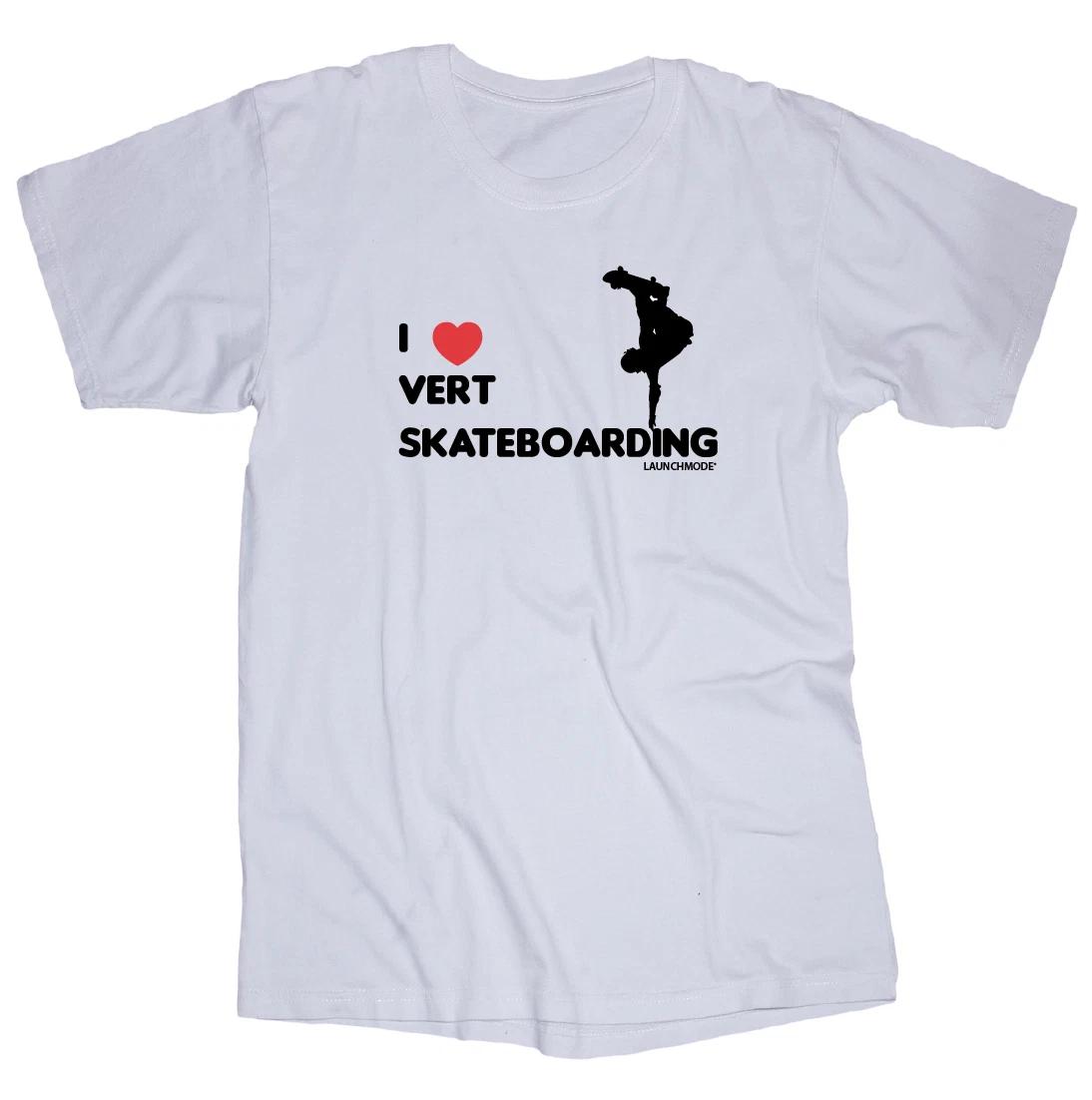 Launch Mode I Love VERT skateboarding tshirt Powell Santa Cruz Vans Independent S