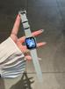 For Apple iwatchS10 Lychee Leather Strap Applewatch98765SE/Ultra Watch