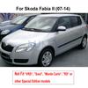 Set Molded Car Mud Flaps For Skoda Fabia Mk2 5J 2007-2014 Mudflaps Splash Guards Mud Flap Mudguards Fender Front Rear Styling