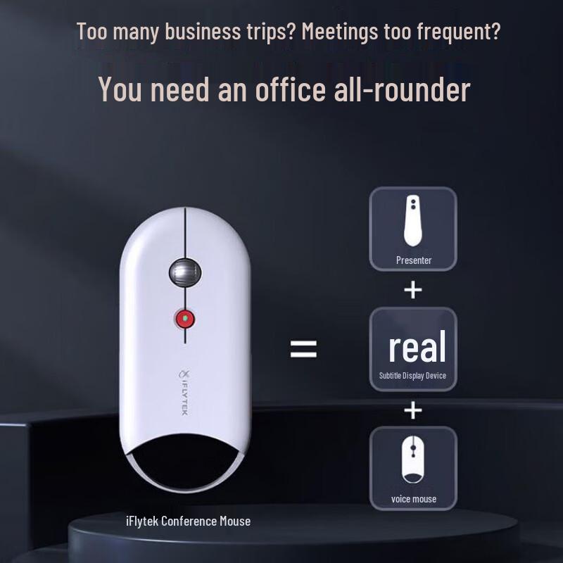 iFLYTEK M610 Spark Smart Wireless Mouse with Voice Input & Translation