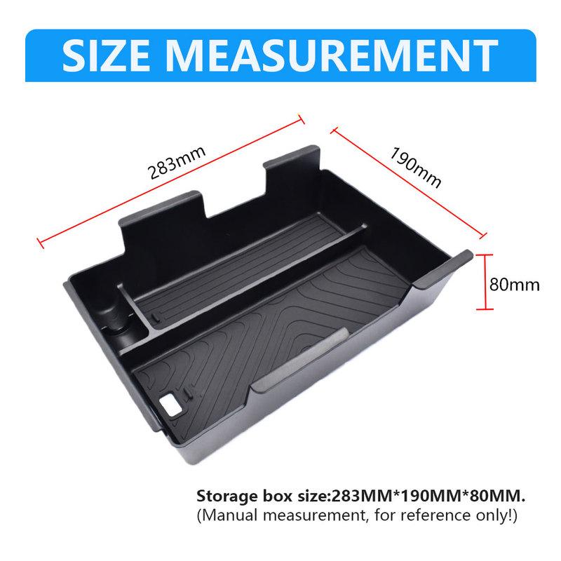 For Honda Prologue EV 2024 2025 Acura ZDX 2024 2025 Center Console Organizer Tray Armrest Secondary Car Storage Box Accessories