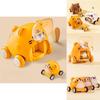 Animal Themed Inertia Toy Car For Kids With Interactive Play And Durable Plastic Material