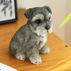 Simulated Dog Model Creative Resin Dog Sculpture Decoration Bedroom Desktop Decoration Home Decoration Accessories Birthday Gift