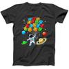 Space Astronaut Funny Blocks Master Builder Building Blocks T-Shirt OCT Men Women, Unisex Longsleeve Tanktop Hoodie Black