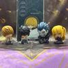 Anime Death Note Sleeping Blind Box Action Figure Pvc 5cm Mini Light Yagami L Misa Amane Ryuk Model Ornament Collection Figurine