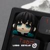 Anime Demon Slayer Kamado Nezuko Kamado Tanjiro Character Series Personalized Keyboard Keycap Esc Periphery Collectble Fun Gifts