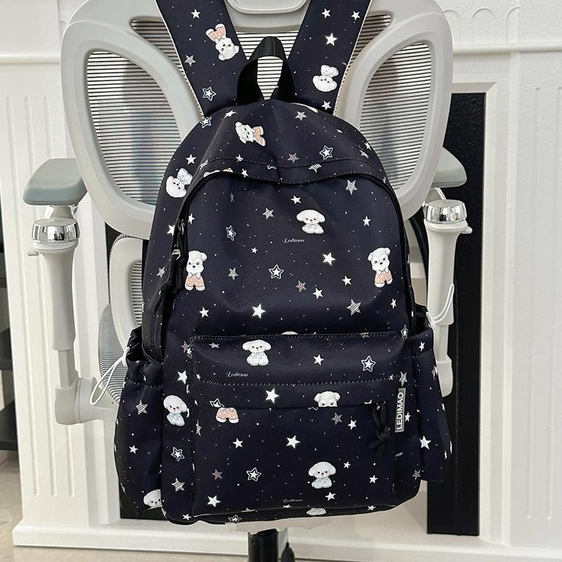 Schoolbag female ins wind Japanese new high value fresh and sweet junior high school lightweight travel large capacity backpack