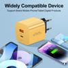 40W USB C Charger PD Quick Charge Dual Port Type C Fast Charging USB QC 3.0 Charger Adapter for IPhone 16 15 Xiaomi Samsung Macbook