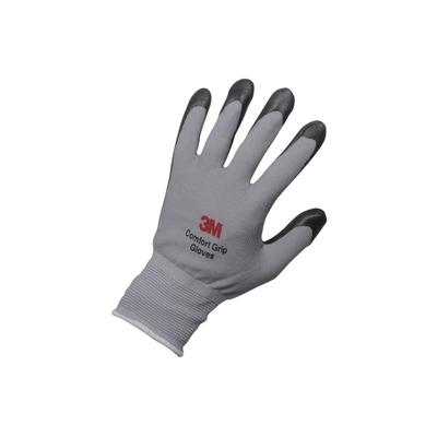 Comfort Grip Work Size M Gloves, Gray, (GLOVE-M)