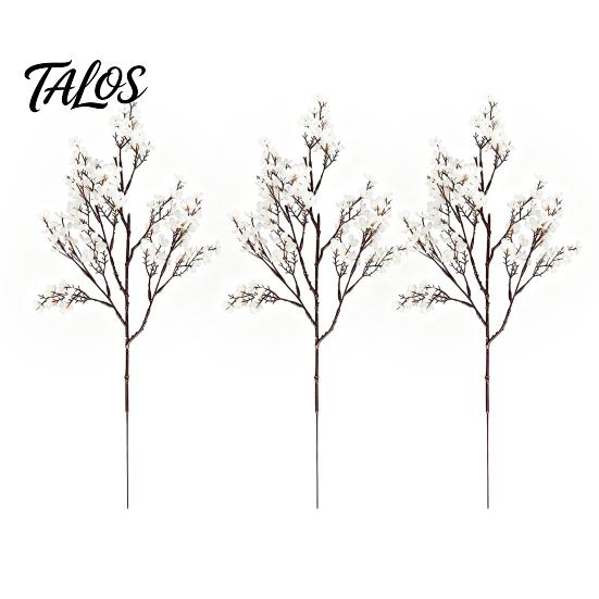 Indoor Faux Flowers for Living Room Realistic Artificial Autumn Home Decoration, Silk Floral Elegant Sprays Dining Branches Halloween Table