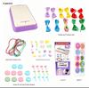 DIY Children's Bracelet Weaving Set: Colorful Craft Toy for Girls