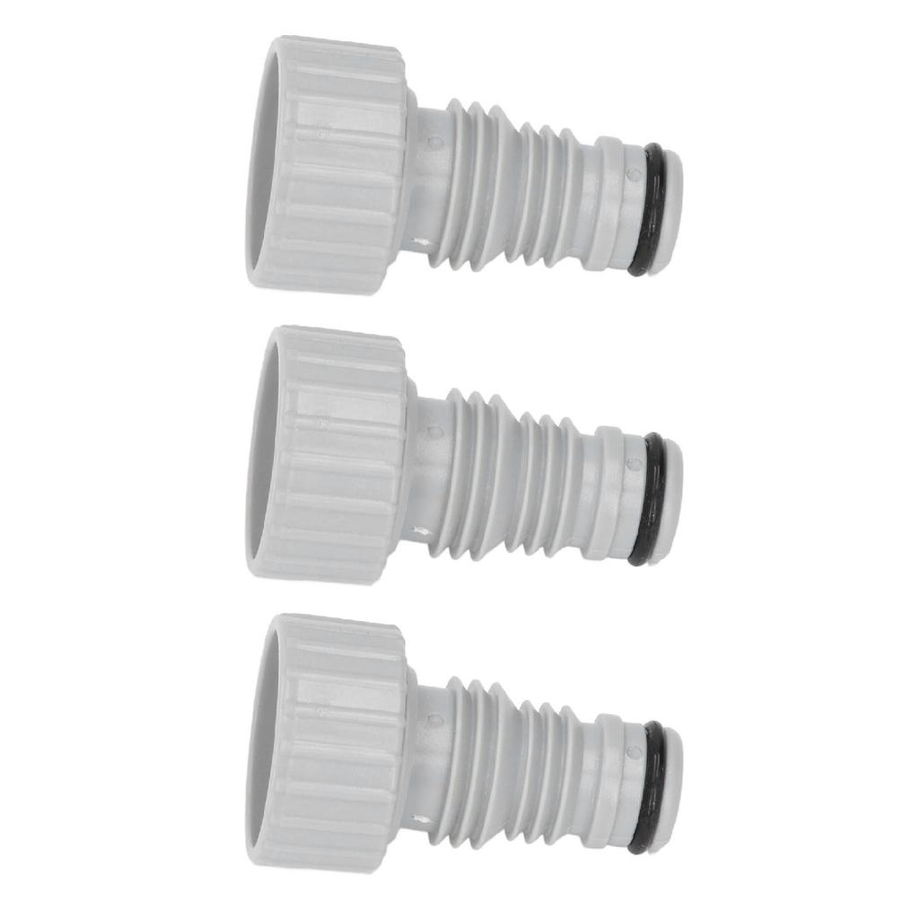 3pcs P05347 Drain Valve Adapter Plastic Hose Adapter Swimming Pool Accessories Drain Valve Adapter G3 4 Inner Thread