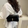 Niche solid color underarm bag new fashion simple casual versatile portable shoulder bag
