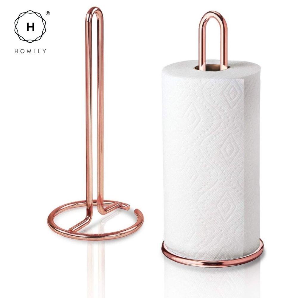 Homlly Keii Gold Kitchen Paper Roller Holder