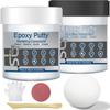Epoxy Putty, 16 Oz AB Metal Epoxy Filler Putty Fast Repair Self-Hardening Pool Putty for Leaks Underwater High Adhesive Epoxy Sculpt Clay for Metal