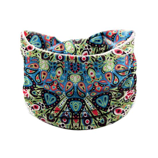 Wide Headband Sweat Absorbing Terry Ring Non Slip Elastic Hairband Boho Turban Knotted Headwrap Fashion Accessory