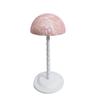 Lace Fabric Surface Wig Holder and Display Stand for Men and Women