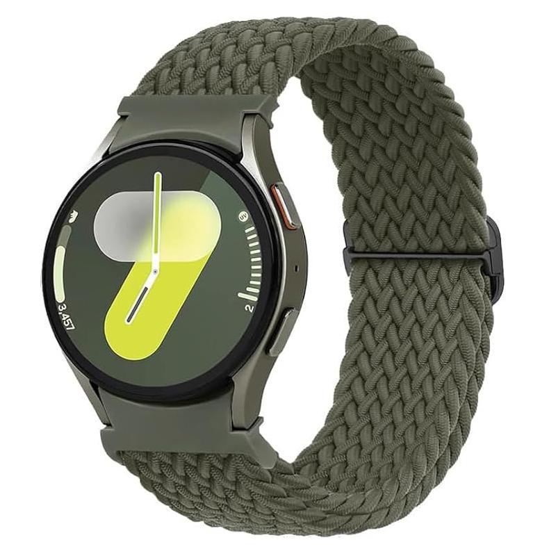 Band For Samsung Galaxy Watch 7 FE 5 Pro 4 6 Classic 44mm 40mm No Gaps Braided Wrist Sport Bracelet Correa Galaxy Watch 7 Straps