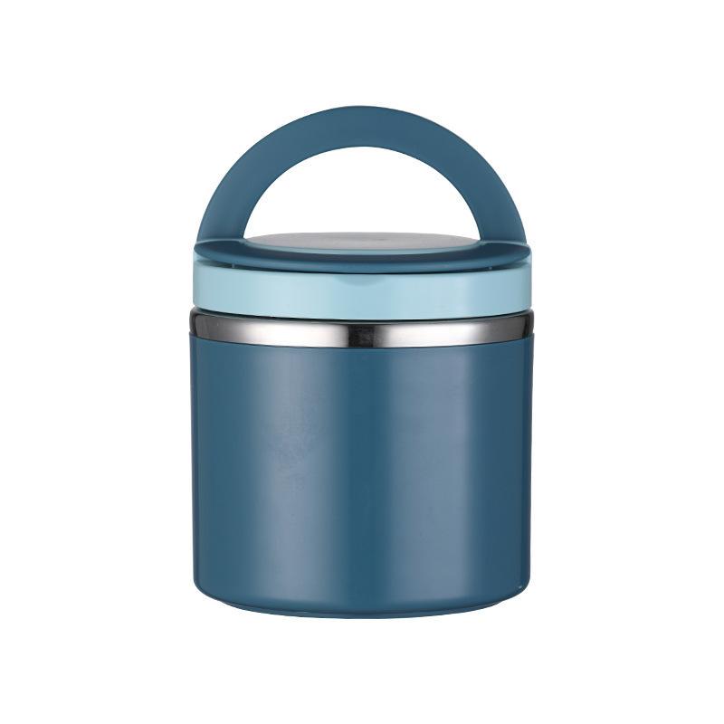Thermal Insulation Lunch Box 304 Stainless Steel Thermal Insulation Bucket, Portable Portable Portable Box Large-capacity Lunch Box