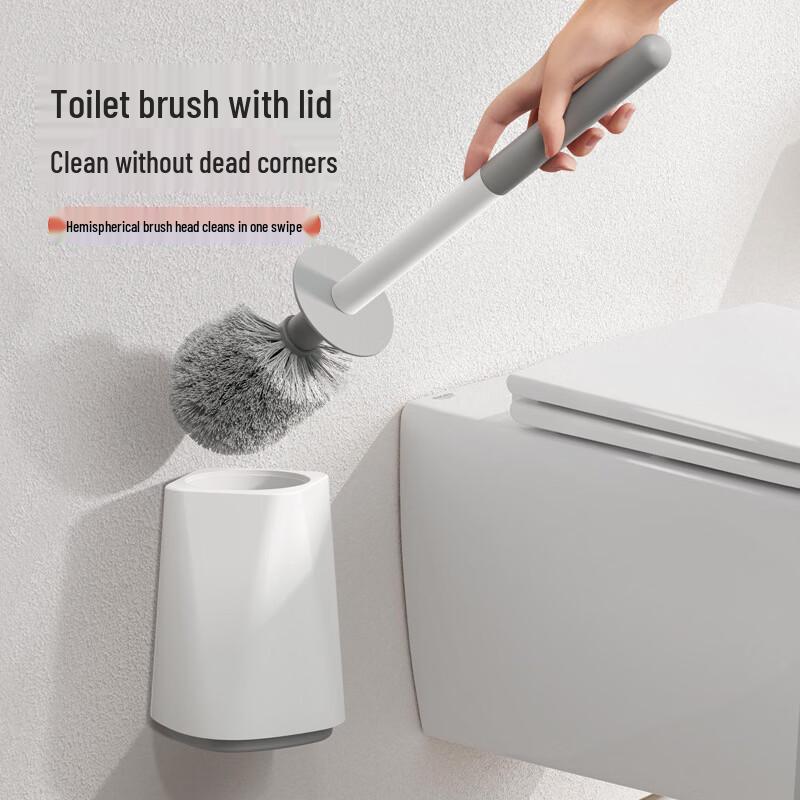 Wall-Mounted Toilet Brush