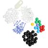 Molecular Model Kit C Carbon Equation Environmental Plastic Organic Chemistry Model Kit for Laborato