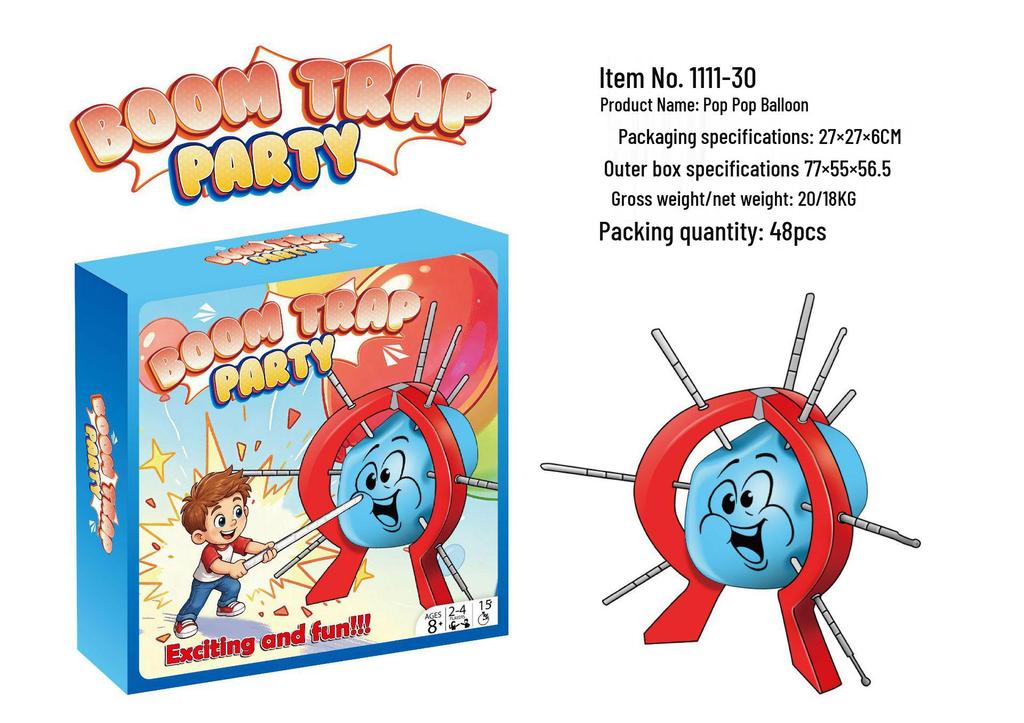 Cross-Border Exploding Balloon Prank Party Game for Parent-Child Fun