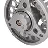 3/4 Fly Fishing Reel Full Metal Fly Reel Fishing with CNC Machined Aluminum Alloy Body Silver
