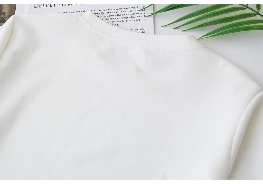 Women's Plus Size Ruffle Hem Long Sleeve Top - Spring 2026 Slimming Base Layer T-Shirt