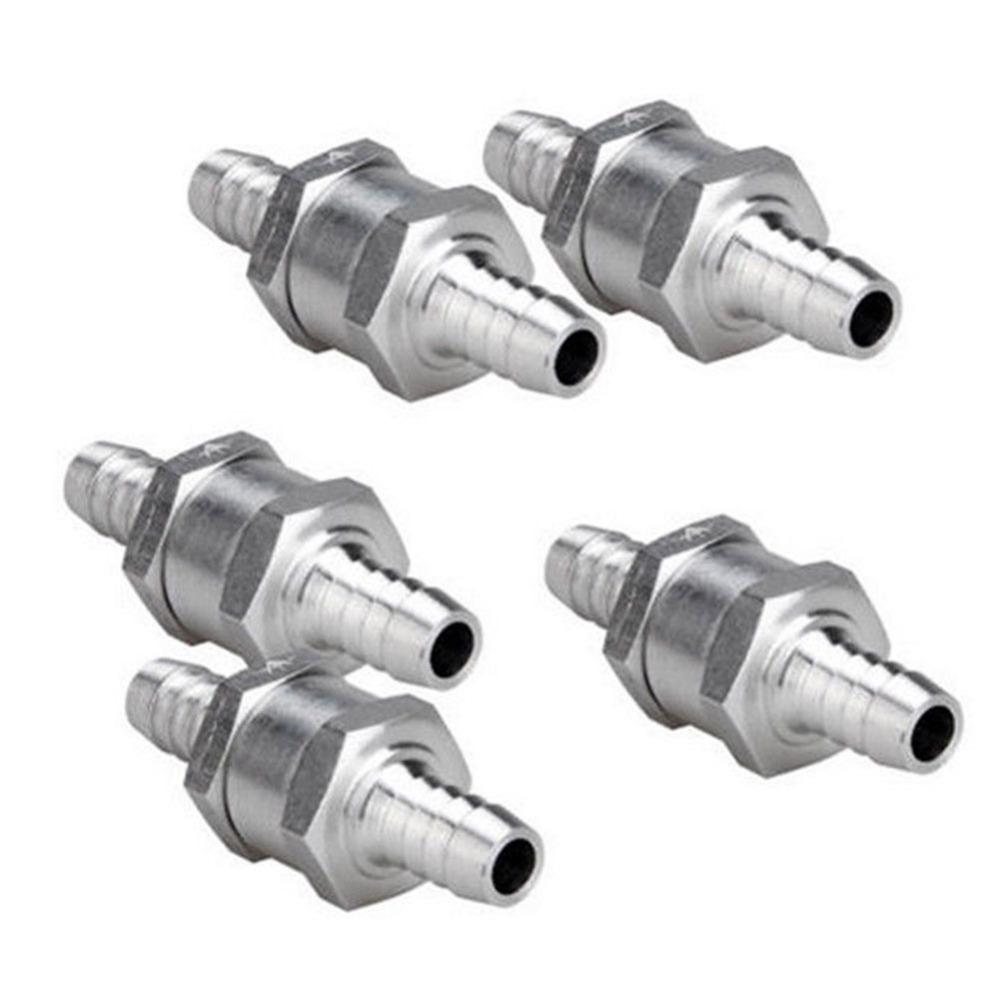 One Way 6/8/10/12/14/16mm 6 Size Valves Aluminium Alloy Fuel Non Return Check Valve One Way Fit Carburettor Wholesale Price