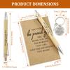 10Pcs Wooden Ballpoint Luxury Quality Wooden Lucky Pen Exquisite and Unique Design Small Gifts for Teachers Employees and Friend