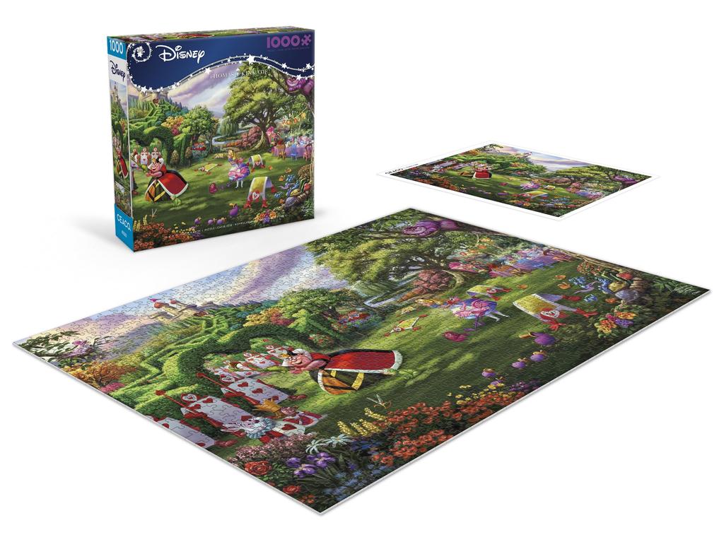 Puzzle Ceaco Thomas Kinkade Disney Královna srdcí 1000 dílků - - - -